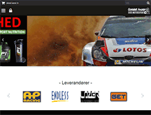Tablet Screenshot of aaskov-motorsport.dk